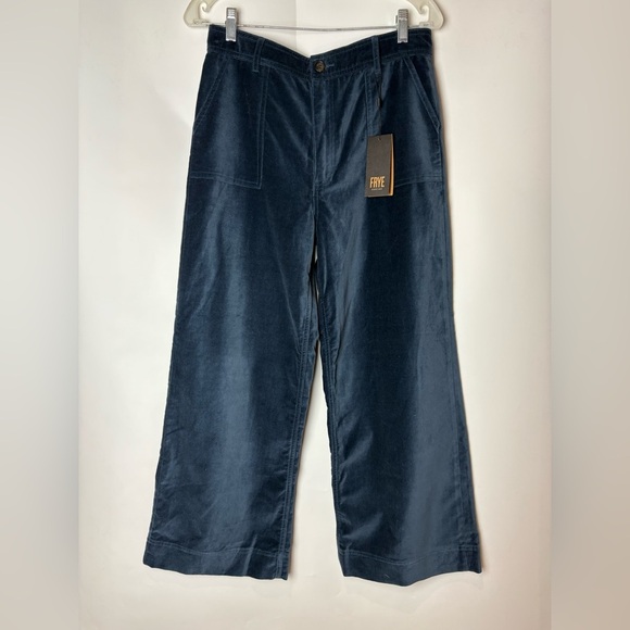 Frye Navy Wide Leg Pants - Picture 2 of 8